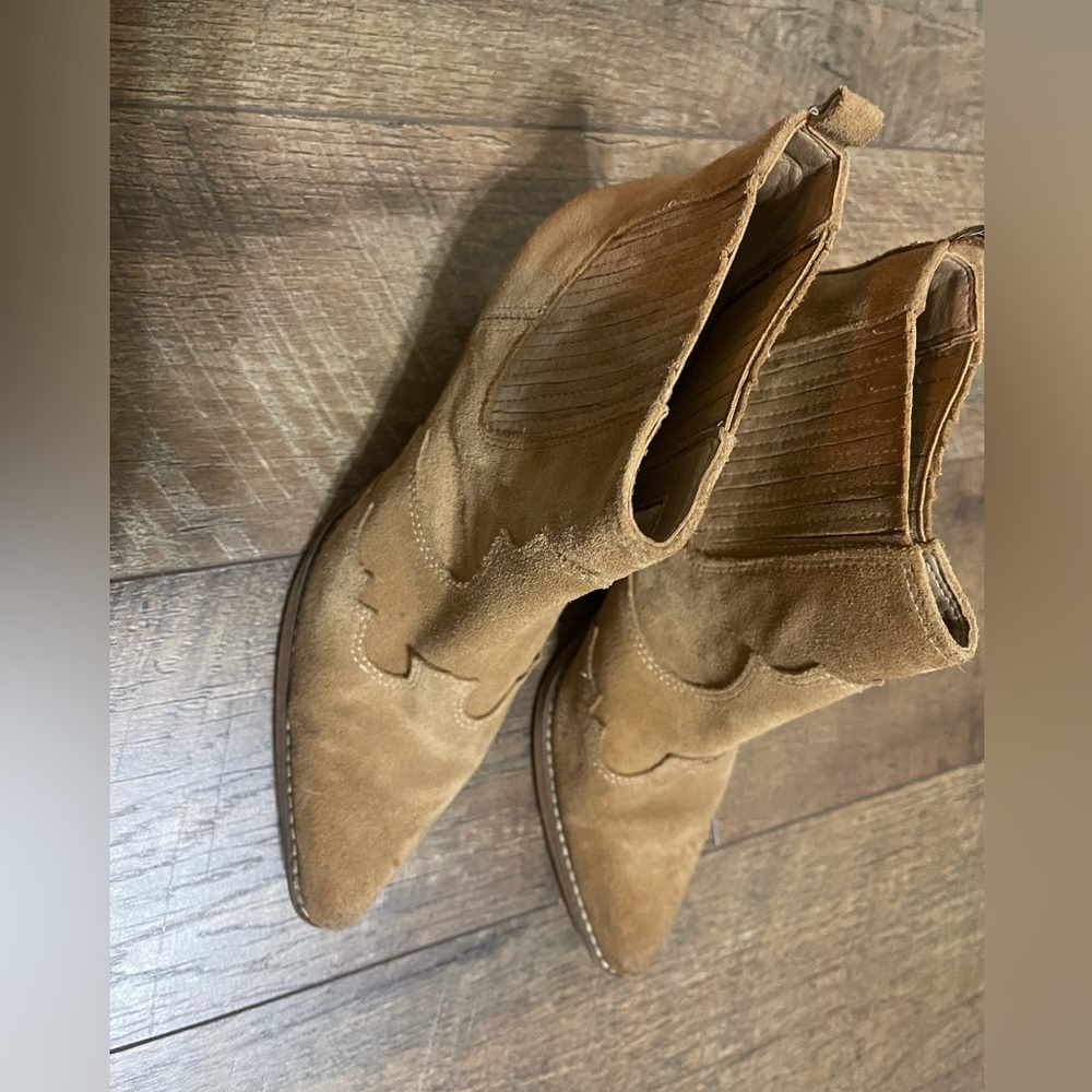 Sam Edelman cowgirl ankle boots